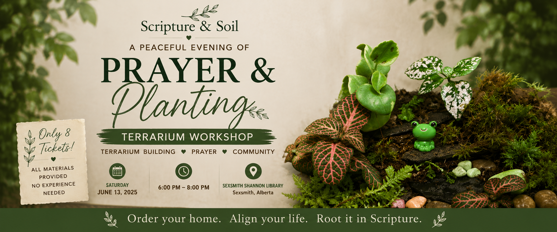 Terrarium Workshop