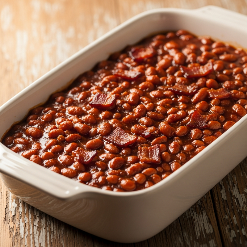 Baked Beans with Molasses