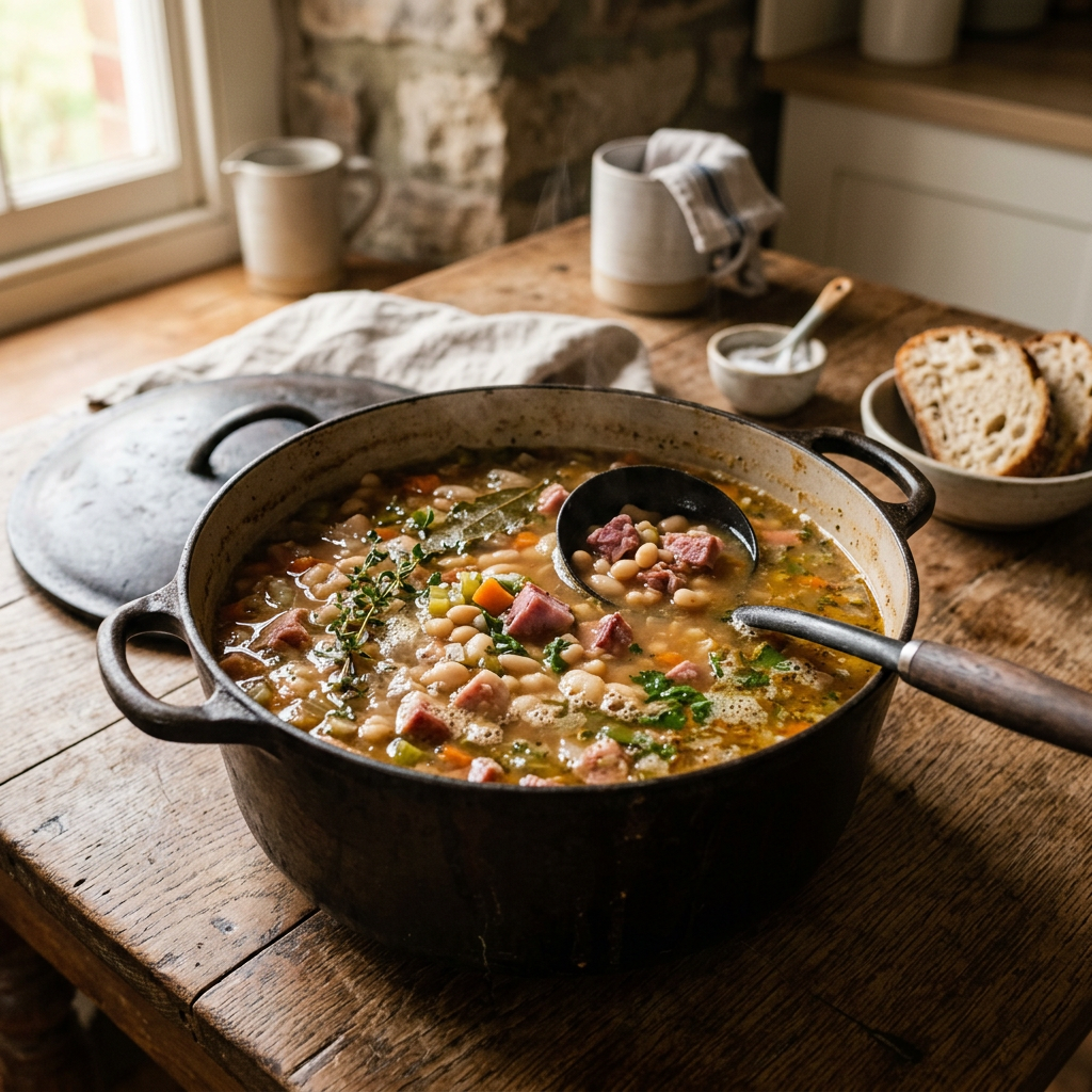 Ham & White Bean Soup